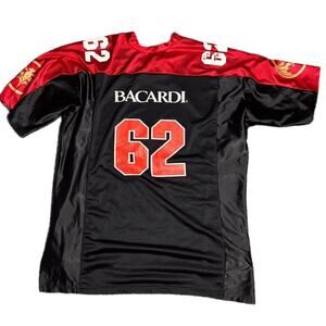 Vintage bacardi 62 red and black jersey (xl)